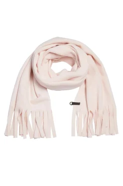 Henriette Steffensen Copenhagen SCHAL MIT FRANSEN | 4077 SOFT ROSE Fashion