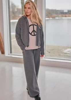 Henriette Steffensen Copenhagen SPORTY CARDIGAN | 7158 GREY Store