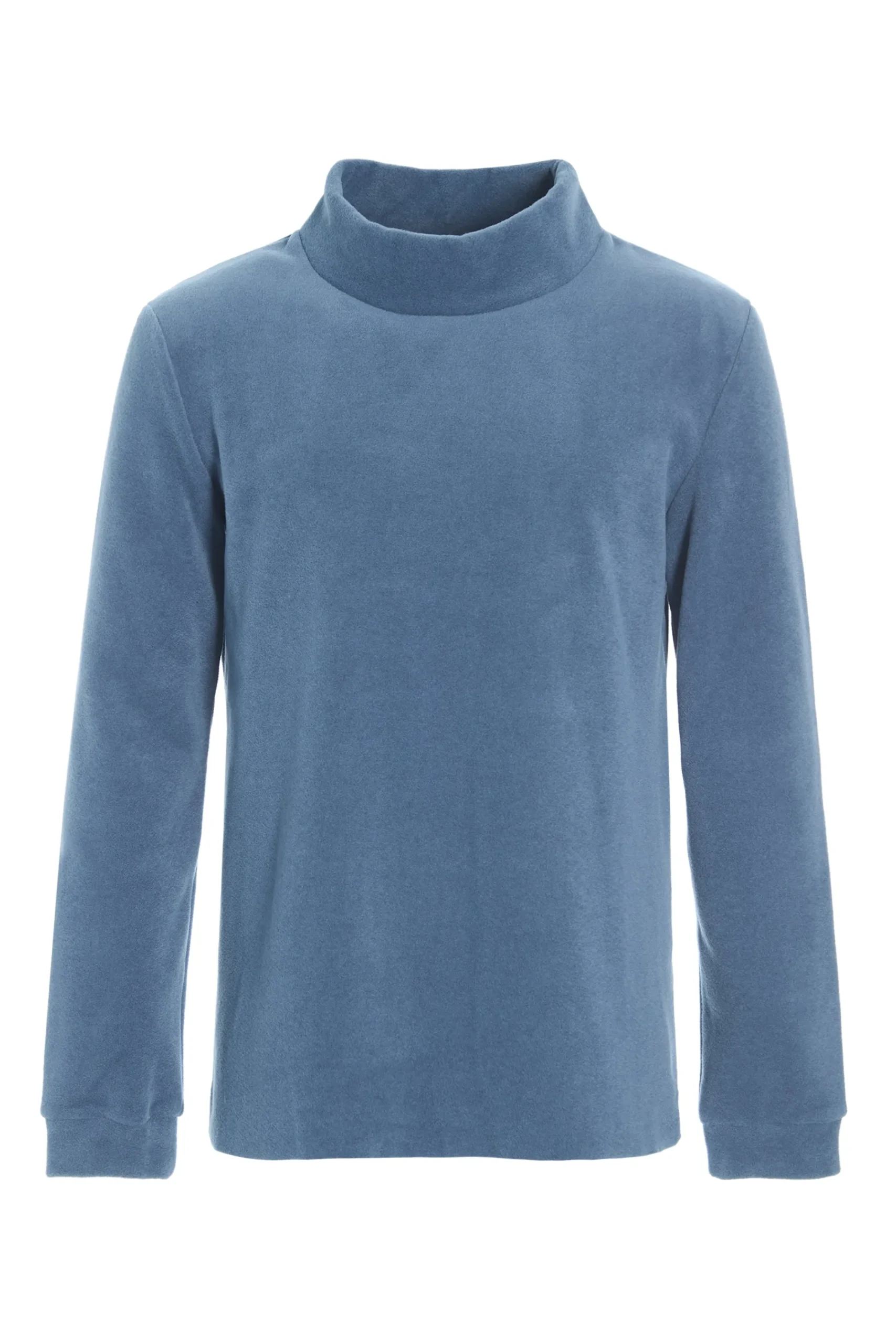 Henriette Steffensen Copenhagen SWEATER M/ HOHEM KRAGEN | 1031C DUSTY BLUE Fashion
