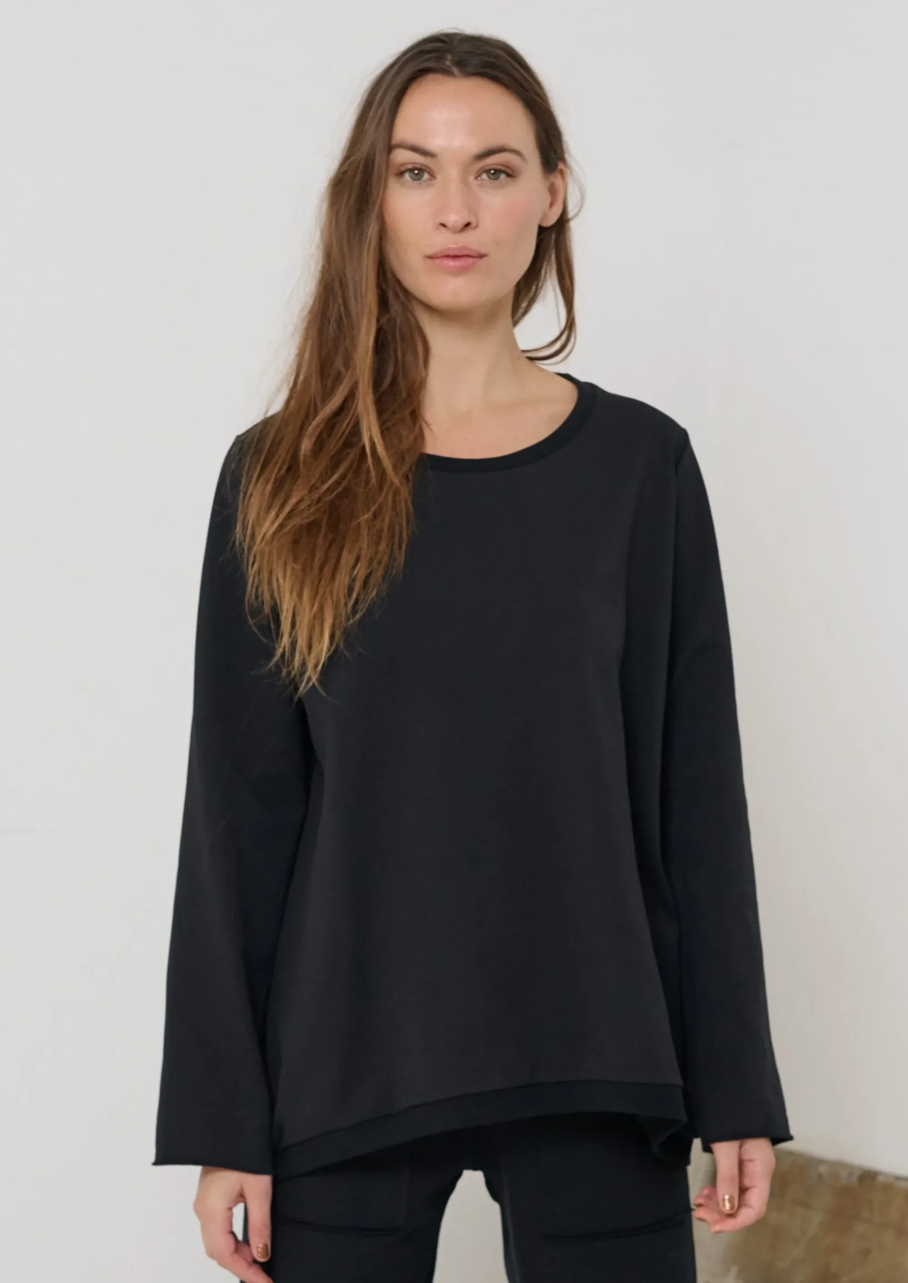 Henriette Steffensen Copenhagen SWEATSHIRT | 71605 BLACK Clearance