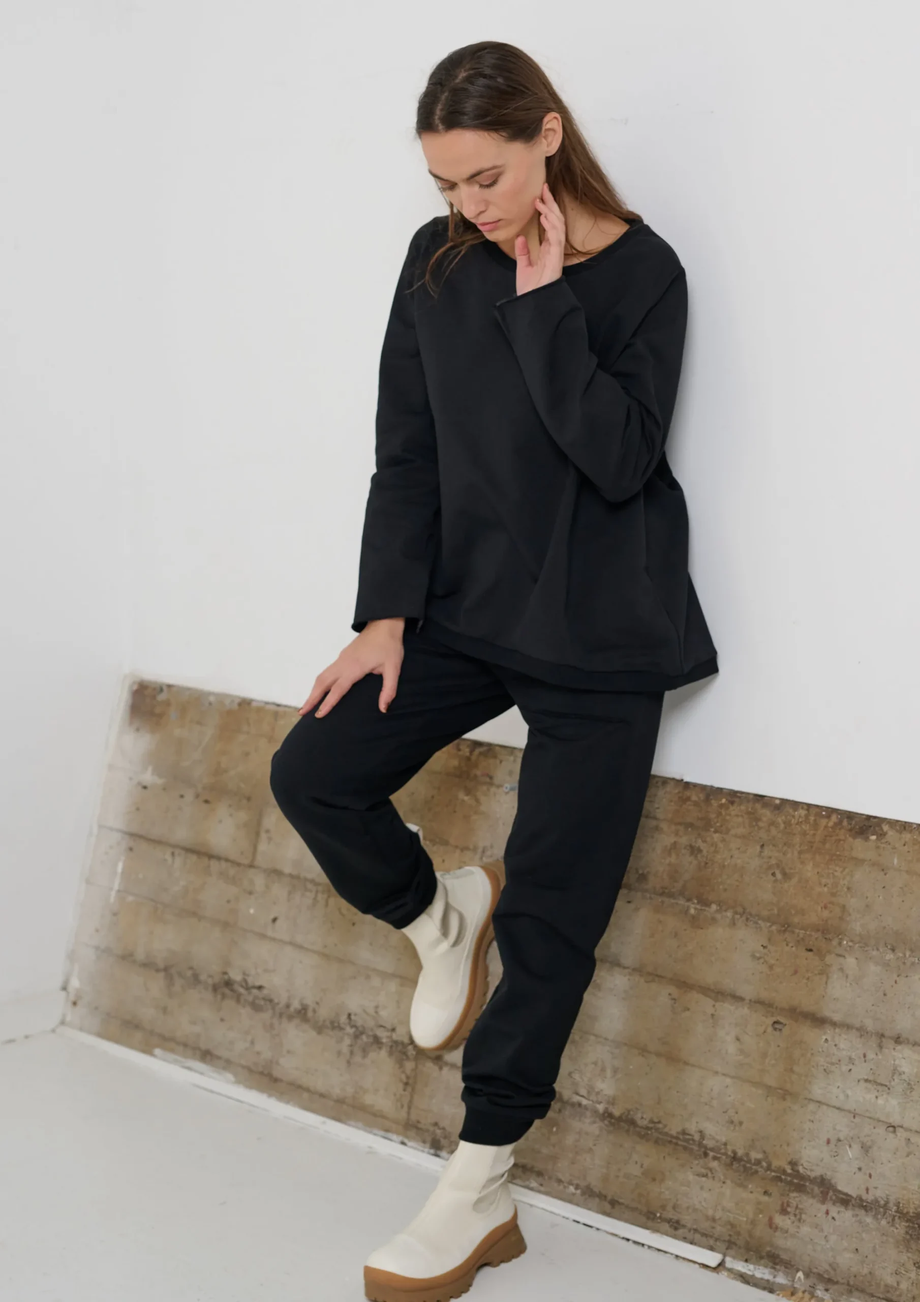 Henriette Steffensen Copenhagen SWEATSHIRT | 71605 BLACK Clearance