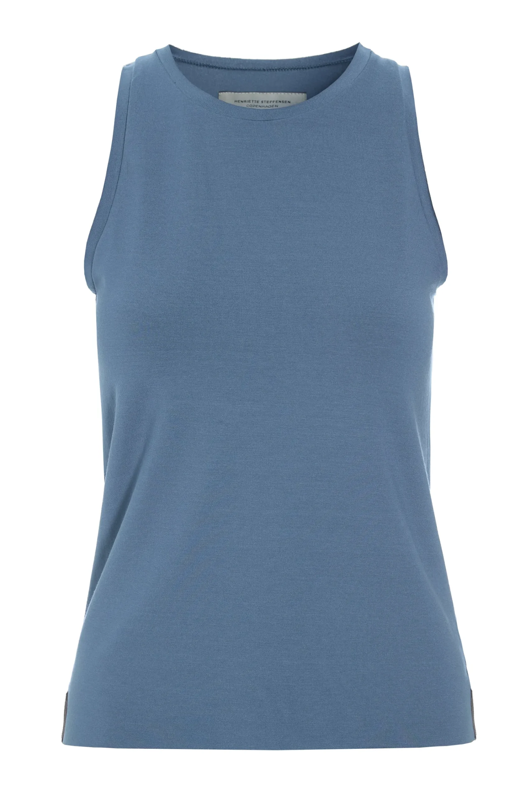 Henriette Steffensen Copenhagen TANK TOP | 96087 DUSTY BLUE Hot