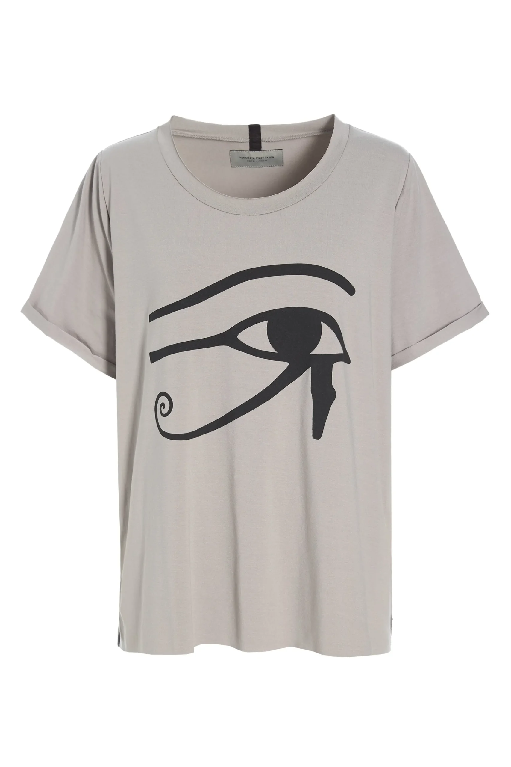 Henriette Steffensen Copenhagen TEE EYE PRINT | 96086 SAND Store