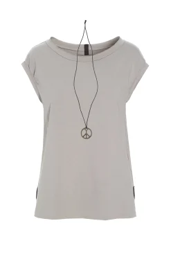 Henriette Steffensen Copenhagen TOP MIT HALSKETTE | 96080 SAND Store