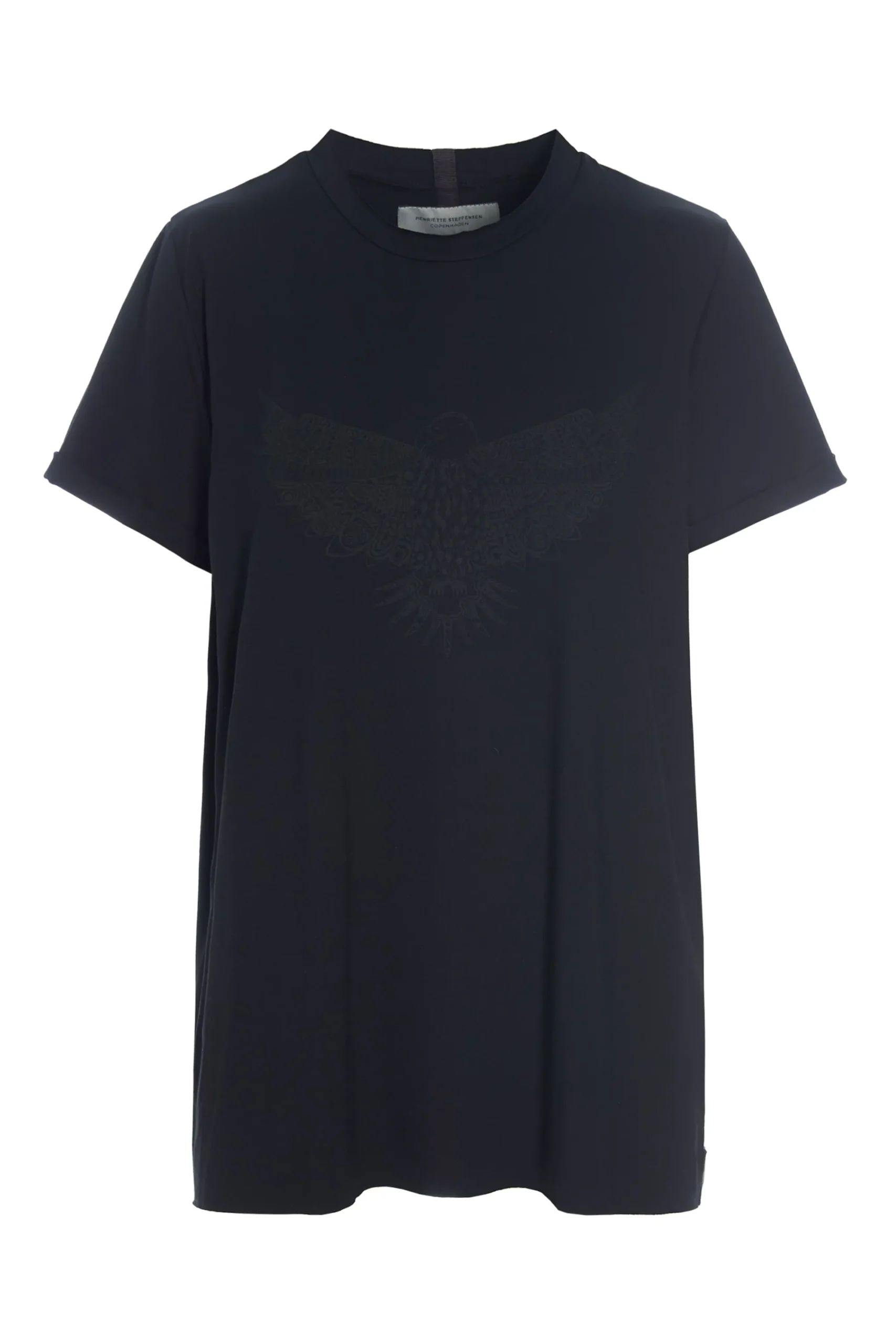 Henriette Steffensen Copenhagen T-SHIRT EAGLE | 96089 BLACK Online