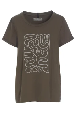 Henriette Steffensen Copenhagen T-SHIRT MIT GRAFIKDRUCK | 96063 BARK Best
