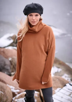 Henriette Steffensen Copenhagen TUNIC MIT HOHEM HALS | 1288 RUST Online